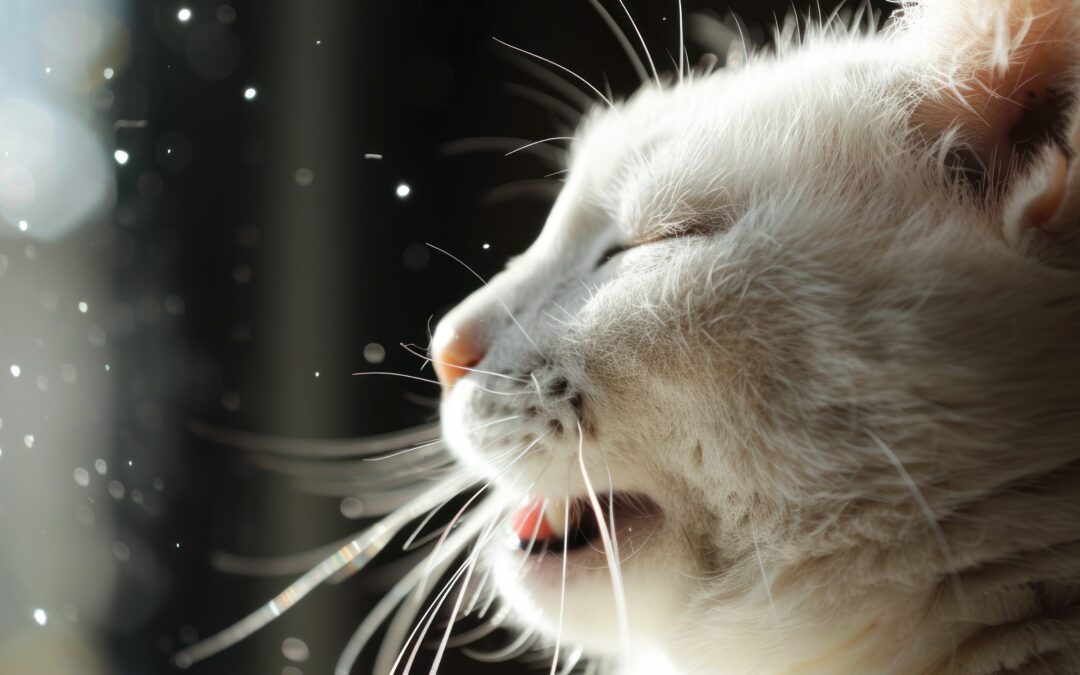How to help a cat having an allergic reaction