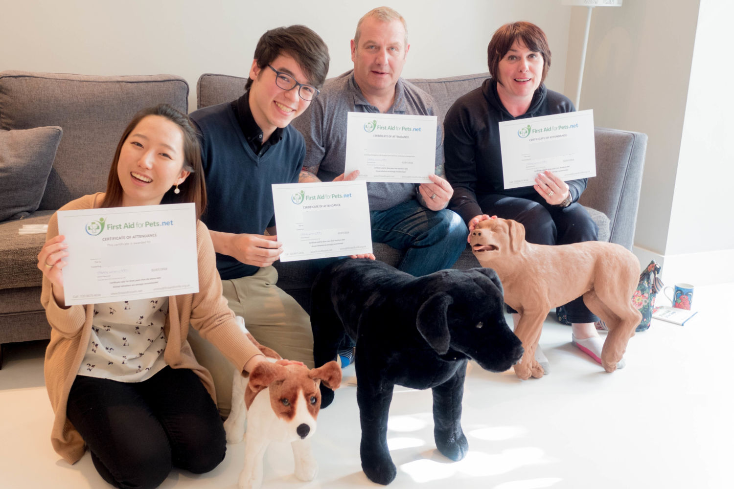 Practical pet first aid training